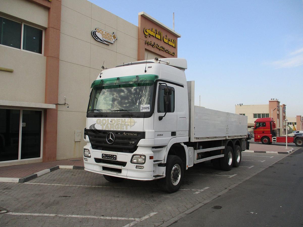 Used Mercedes Actros 3354 6x6 Chassis 2005