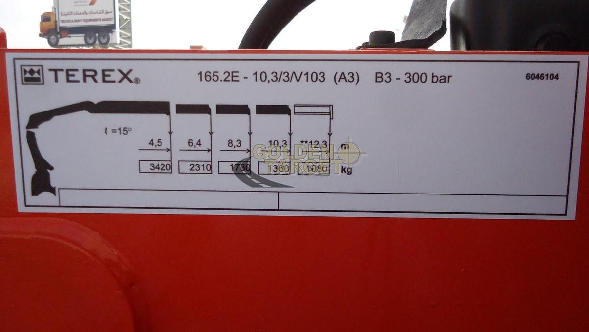 Used MAN TGS 26.440 Hook Lift Truck with Atlas 165.2E Crane 2011