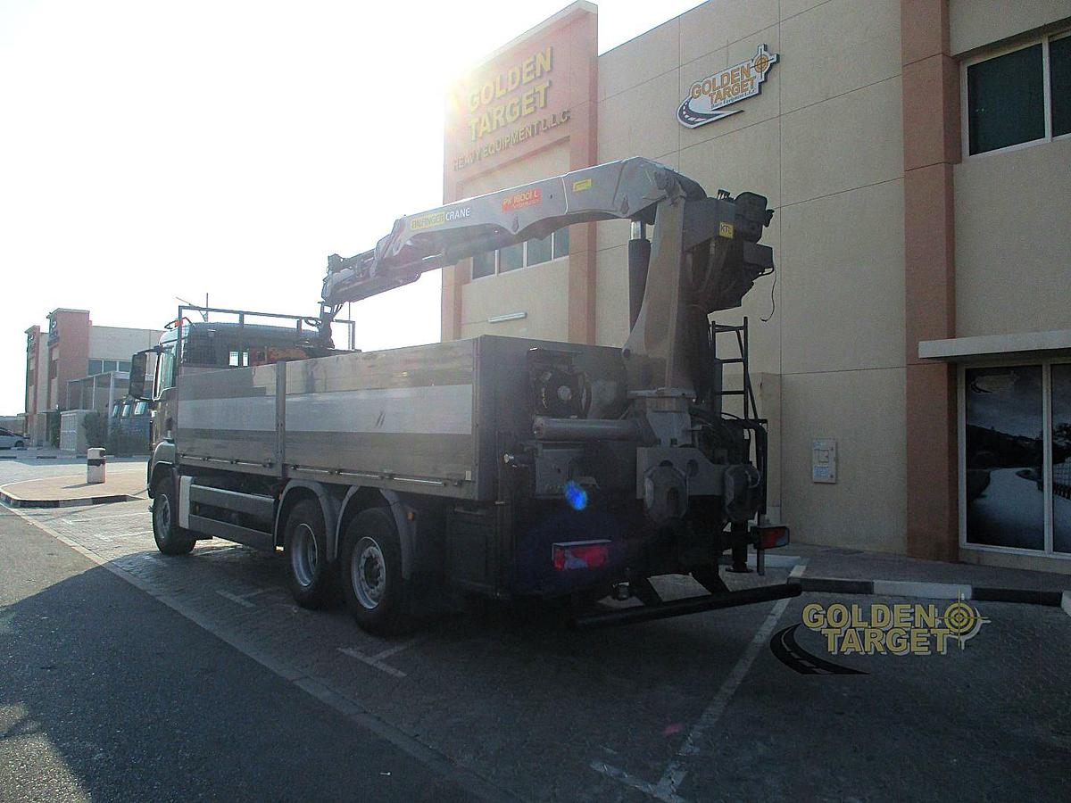 Used MAN TGS 26.480 6x2 PALFINGER PK18001L Block Crane 2012