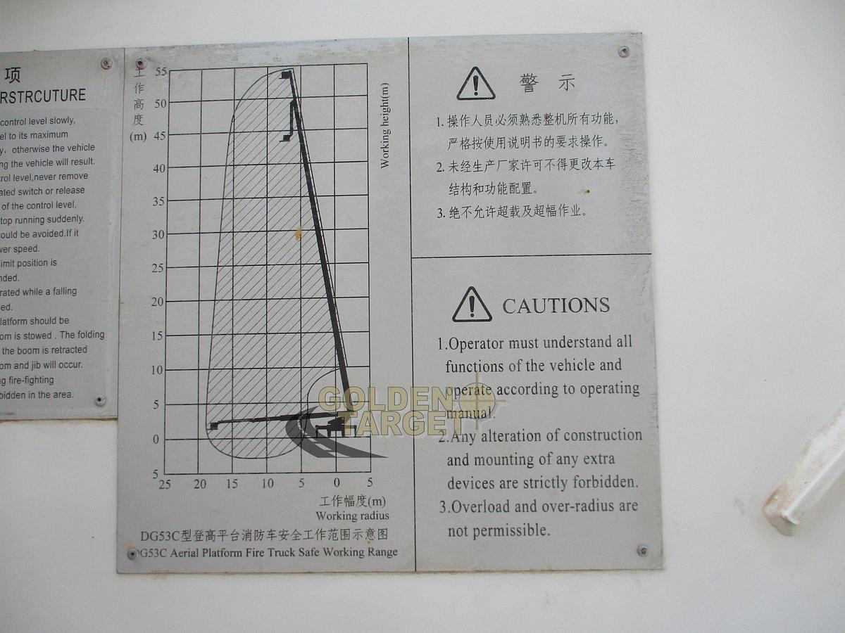 Used Mercedes Actros 3332 6x4 Aerial Platform 2012