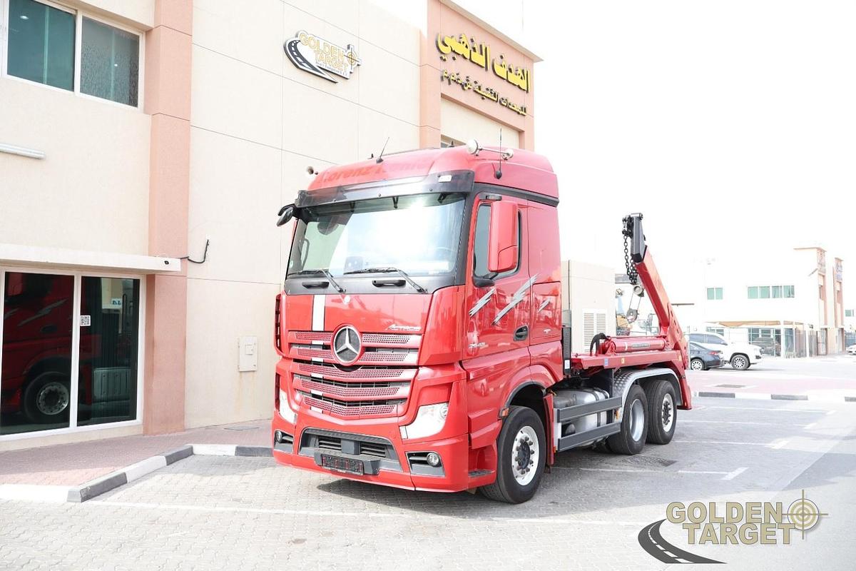 Used Mercedes Actros 2548 6x2 Skip Laoder 2016