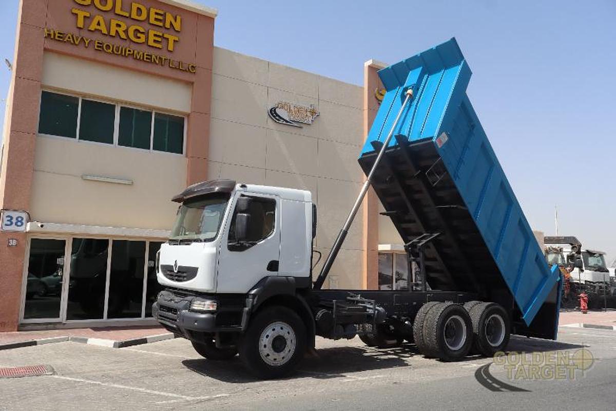 Used Renault Kerax 380 6x4 Tipper Truck 2012