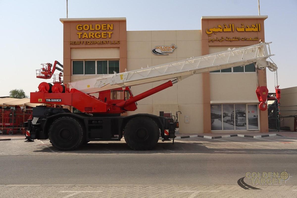Used TADANO TEREX TR-500-EX 4x4 Rough-Terrain Crane 2005