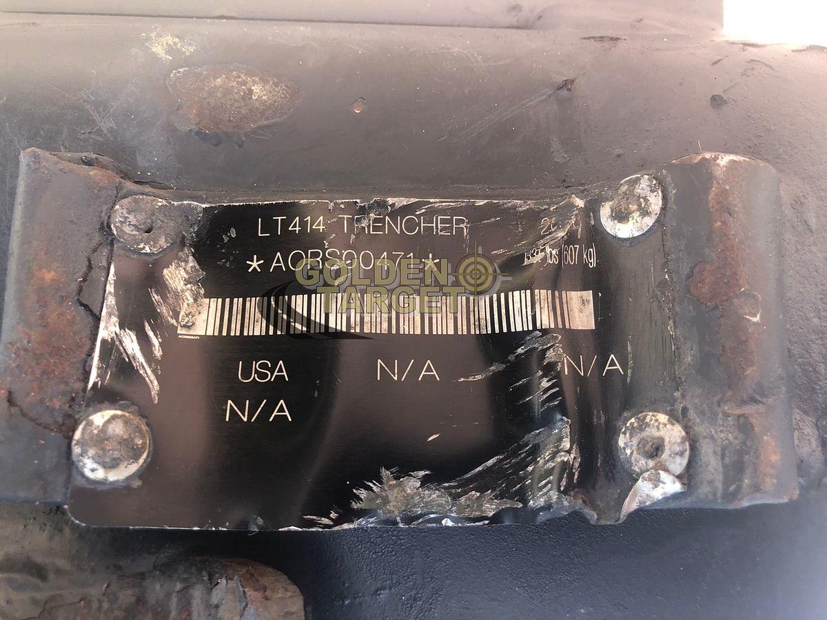 Used Bobcat LT 414 Skid Steer Trencher 2018
