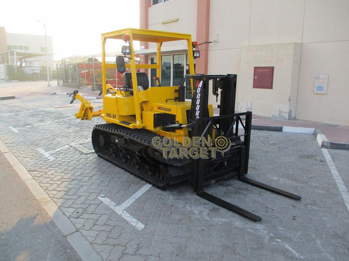 Used MOROOKA MK35 Crawler Forklift 2006