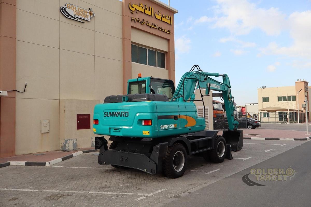 Used SUNWARD SWE150W Wheel Excavator 2021