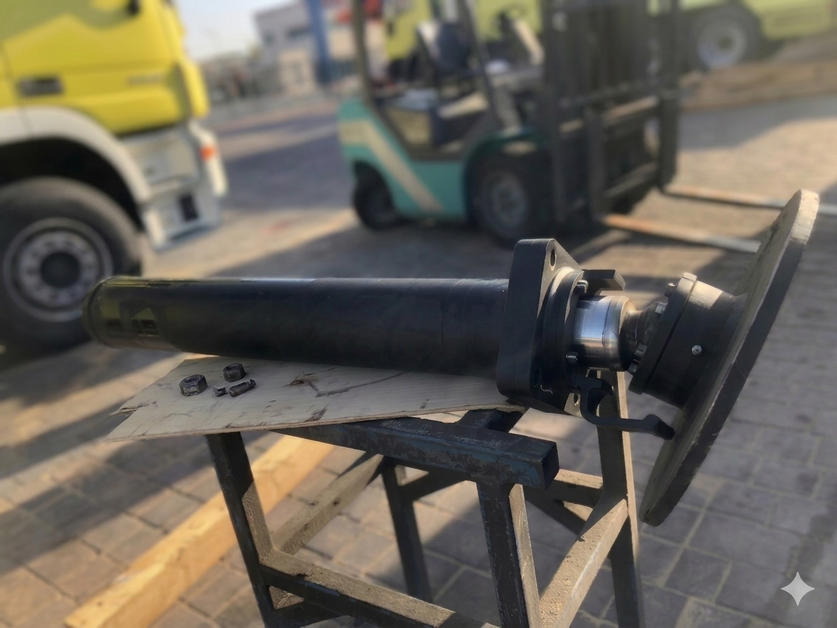 Used Tadano ATF-80 Hydraulic Stabilizer Jack Cylinder