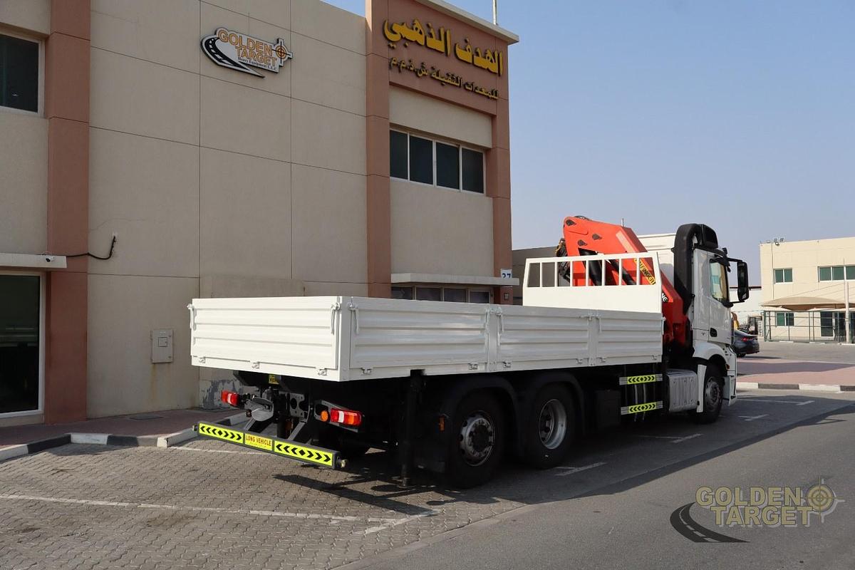 Used Mercedes Antos 2543 6x2 PALFINGER PK32080DF 2016