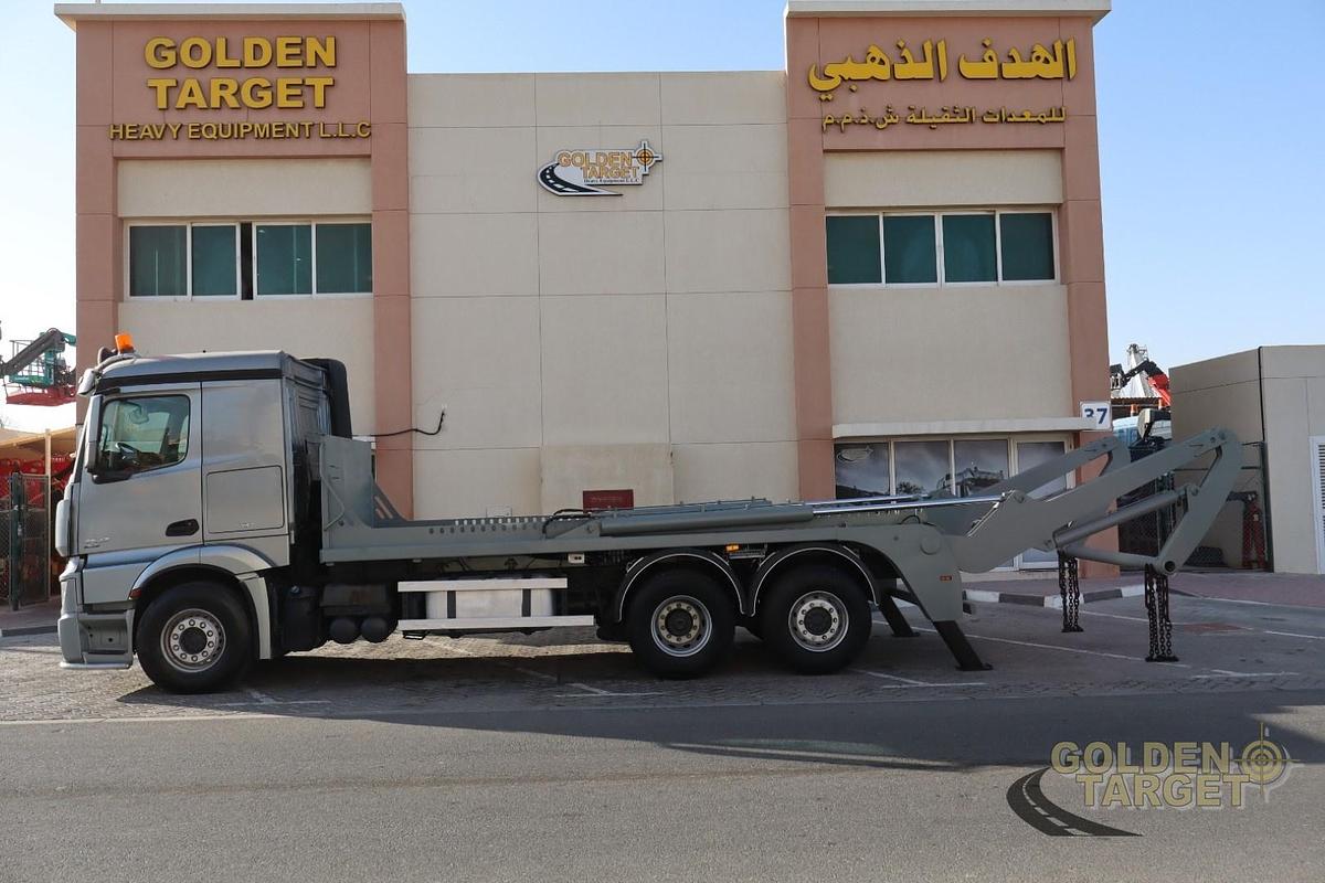 Used Mercedes Actros 2642 6×2 Double Skip Loader 2012
