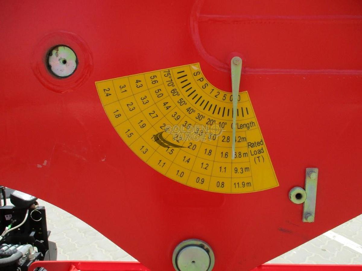 Sany Palfinger SPS12500BF Crane 2024