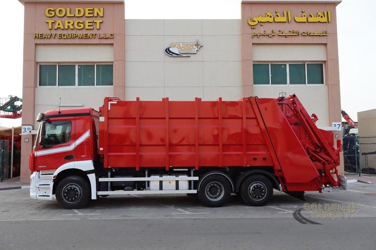 Used Mercedes Antos 2536 6x2 Garbage Truck 2016