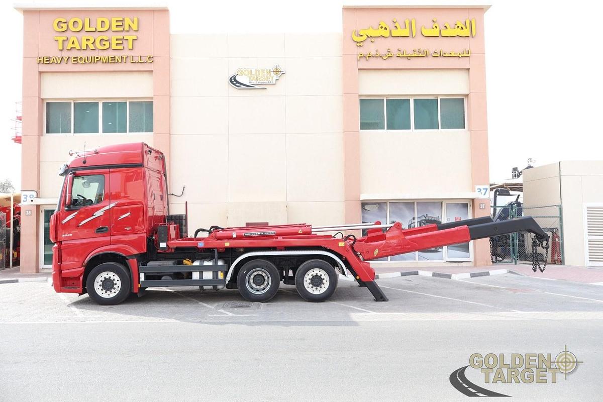 Used Mercedes Actros 2548 6x2 Skip Laoder 2016