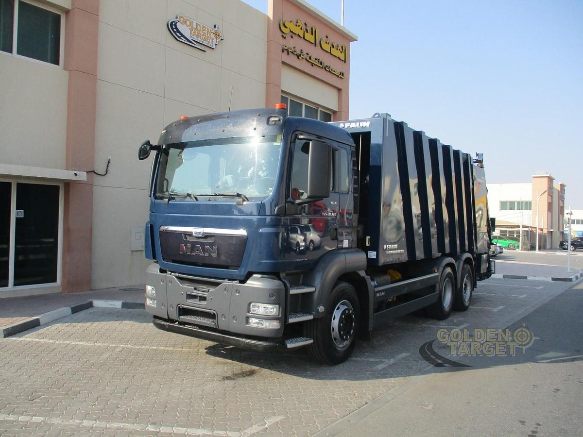 Used MAN TGS 26.320 6x2 Garbage Truck 2014