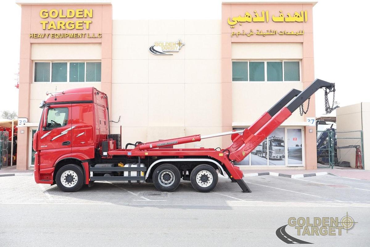 Used Mercedes Actros 2548 6x2 Skip Laoder 2016