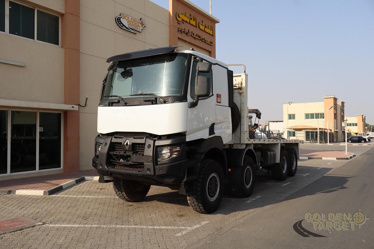 Used RENAULT K460 8x8 Chassis 2018