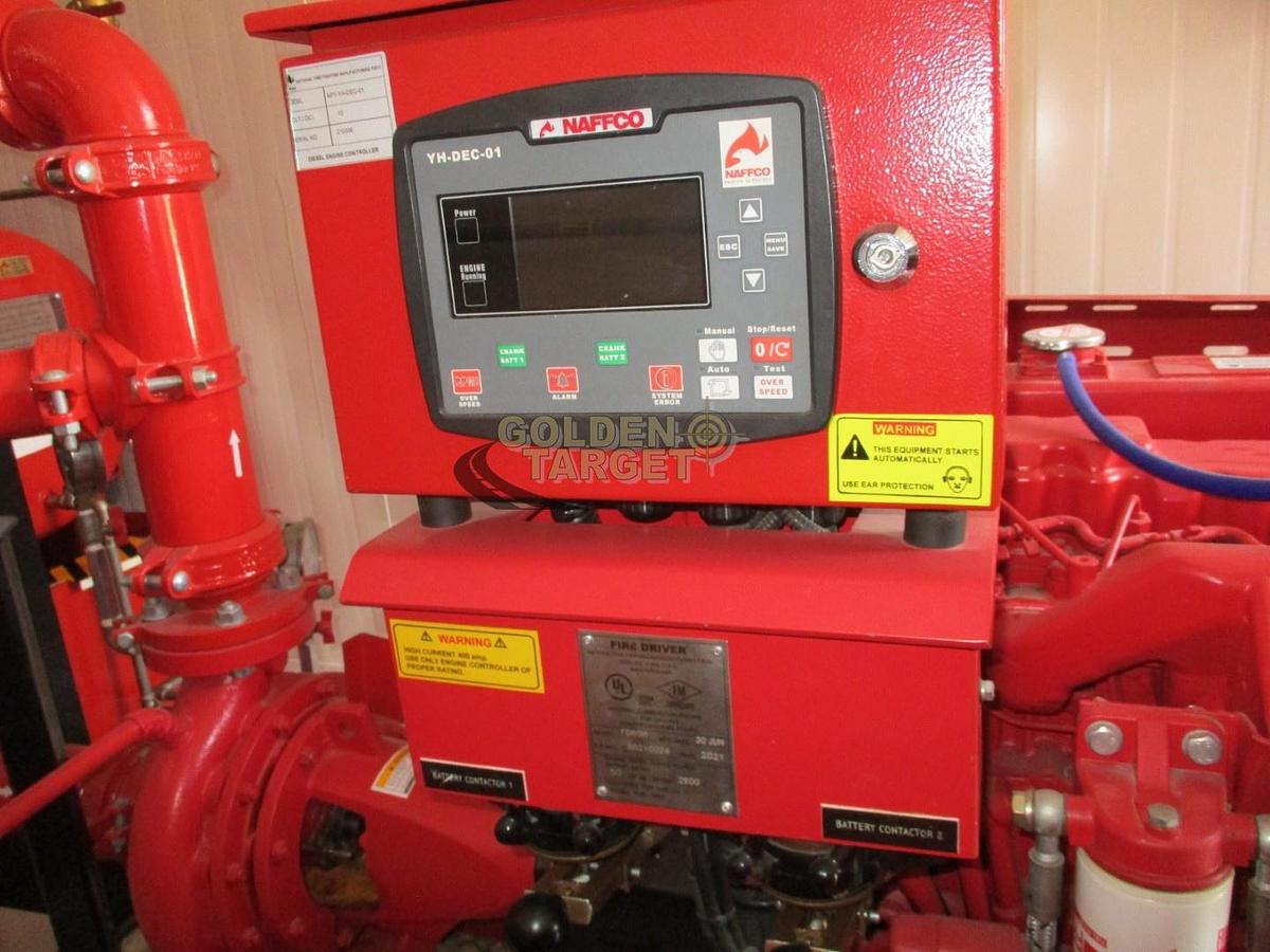 Used NAFFCO NF-PHC300-8EDJ FIRE PUMP HOUSE UNIT 2021