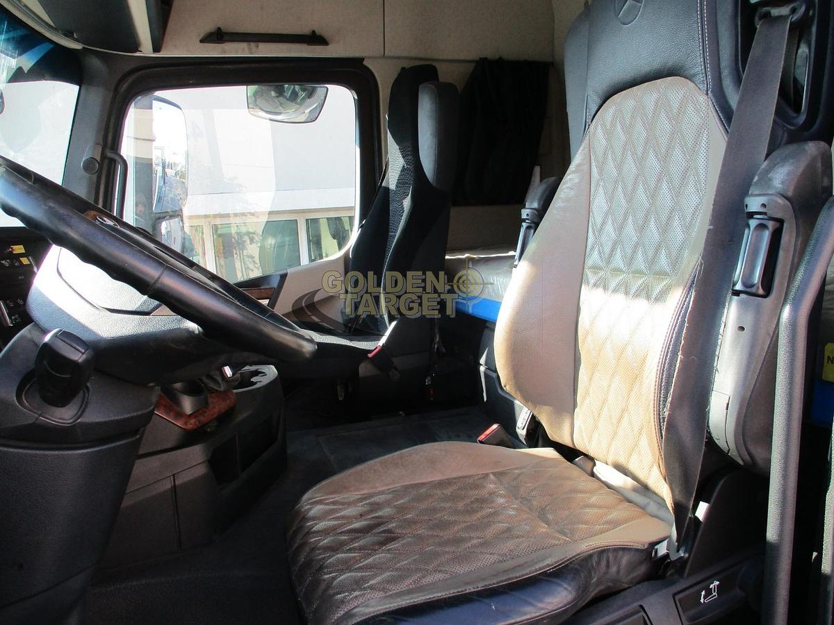 Used Mercedes Actros 2642 6×2 Double Skip Loader with HIAB Crane 2012