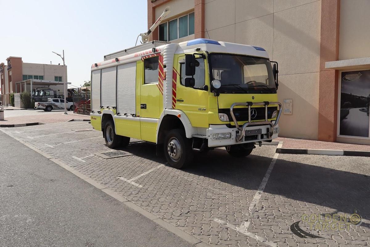 Used Mercedes Atego 1628 4x2 Fire Truck 2007