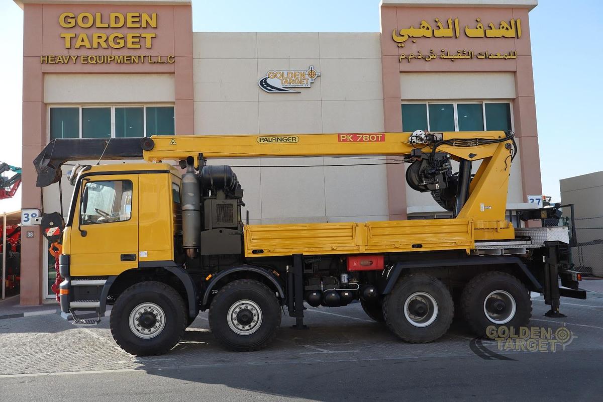 Used Mercedes Actros 4143 8x8 PALFINGER PK780T Crane 2002 