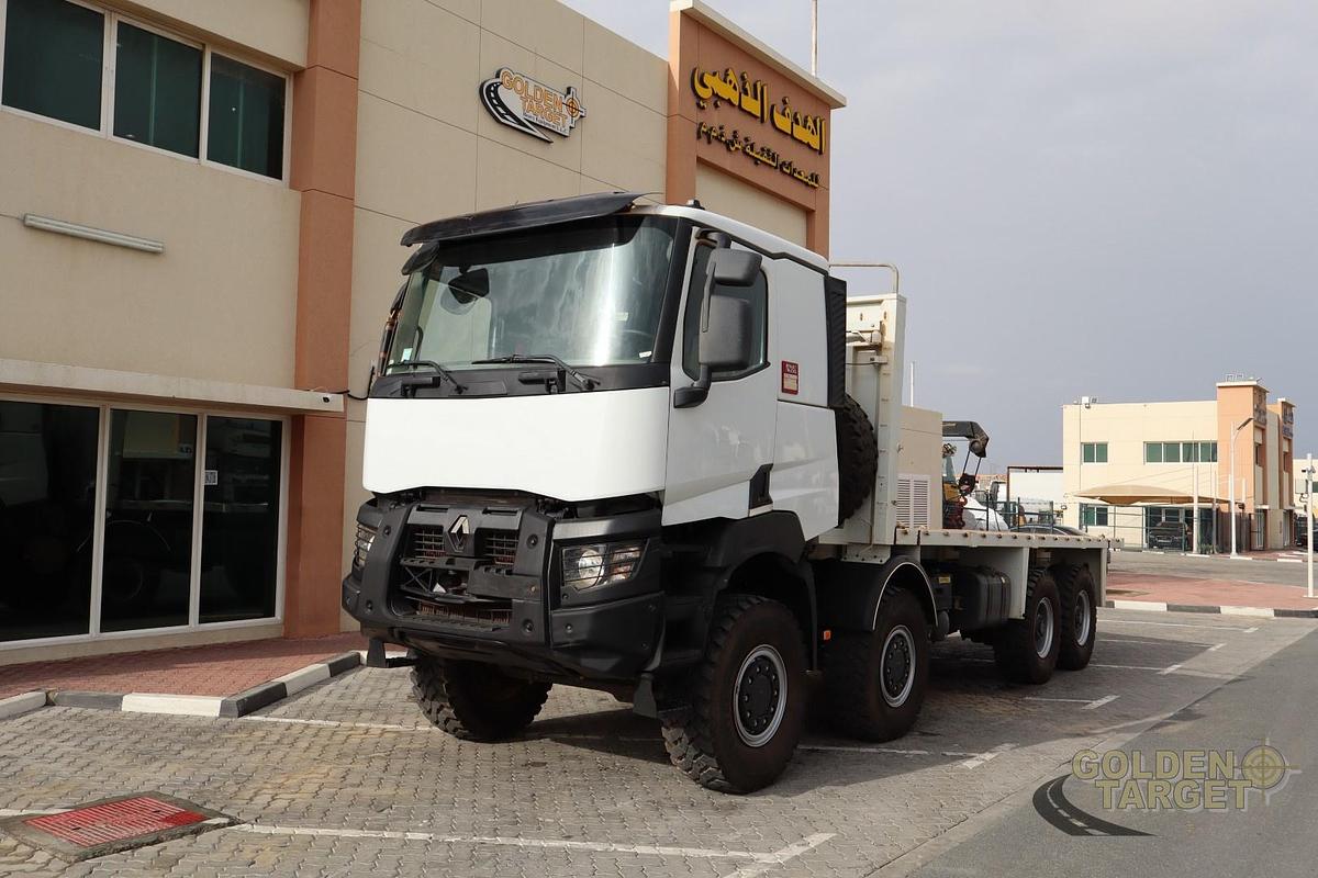 Used RENAULT K460 8x8 Chassis 2018
