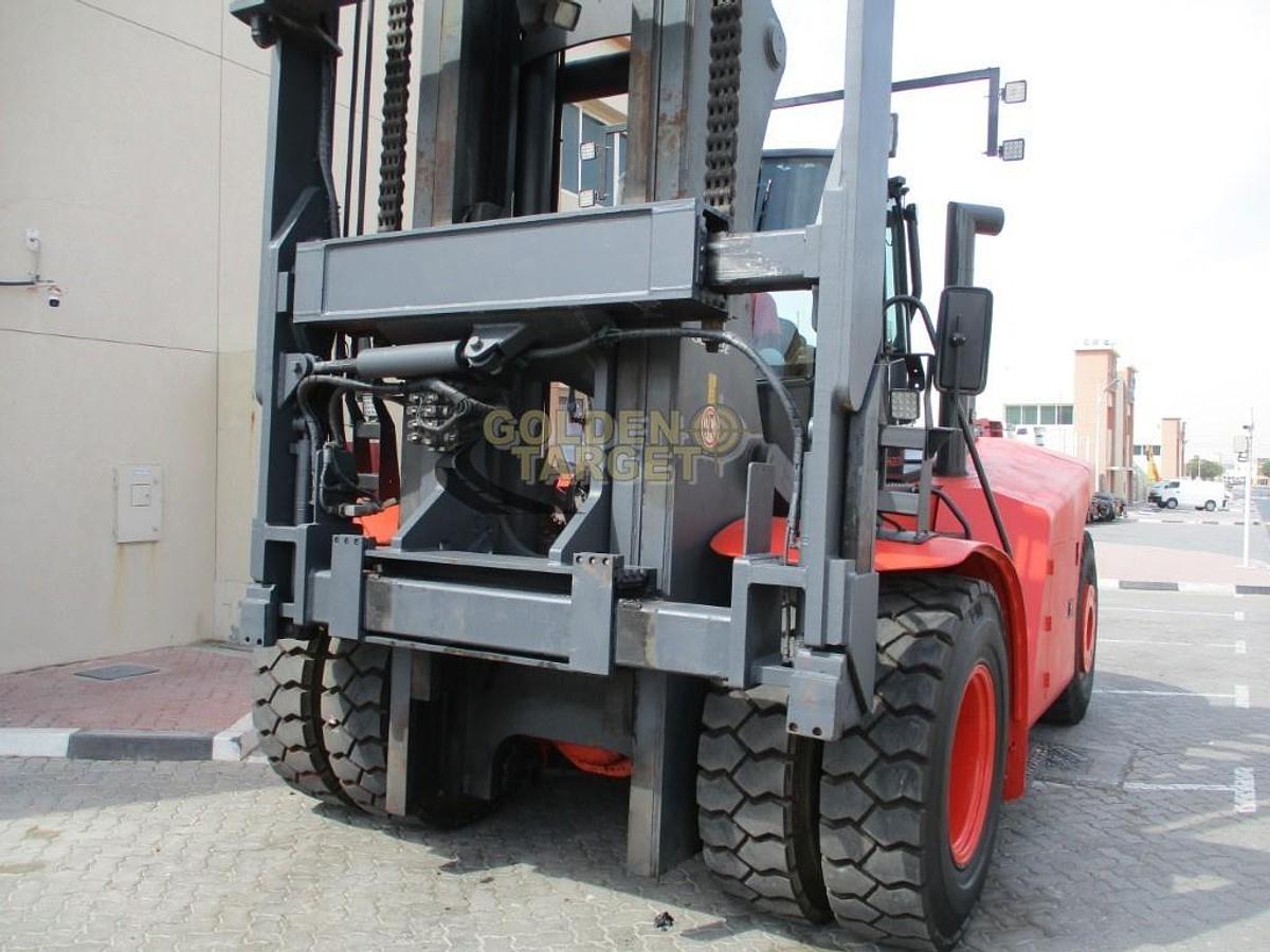 Used Linde H220 Container Handler Forklift 2011