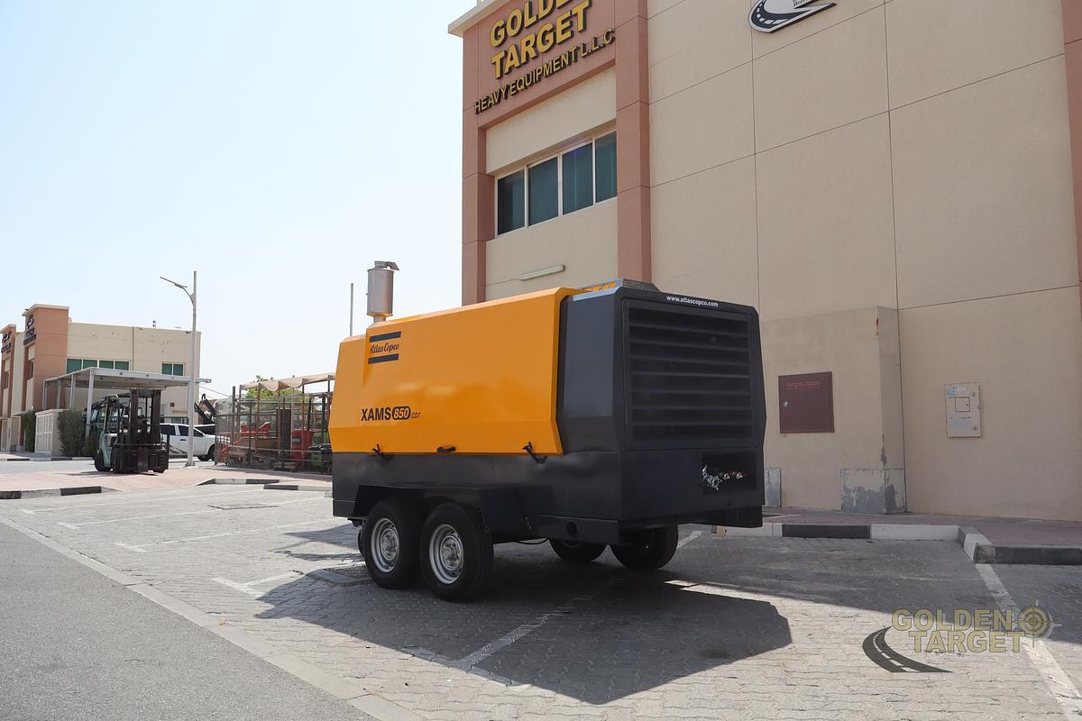Used ATLAS COPCO XAMS 850 CD7 Air Compressor 2017