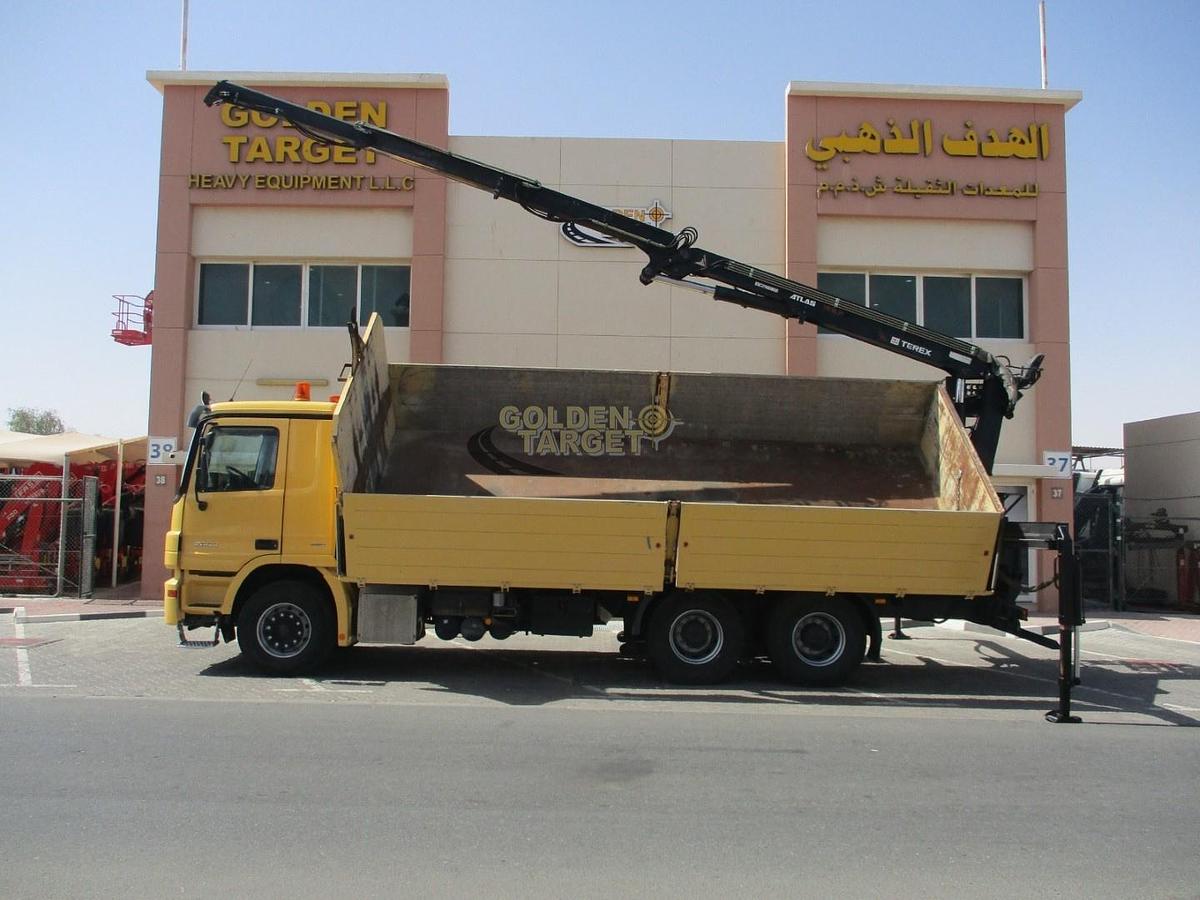Used Mercedes Actros 2644 6x4 ATLAS 165.2 Block Crane 2007