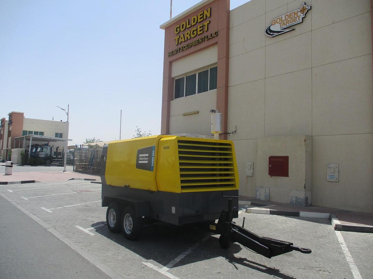 Used ATLAS COPCO XAMS 850 CD7 Air Compressor 2017