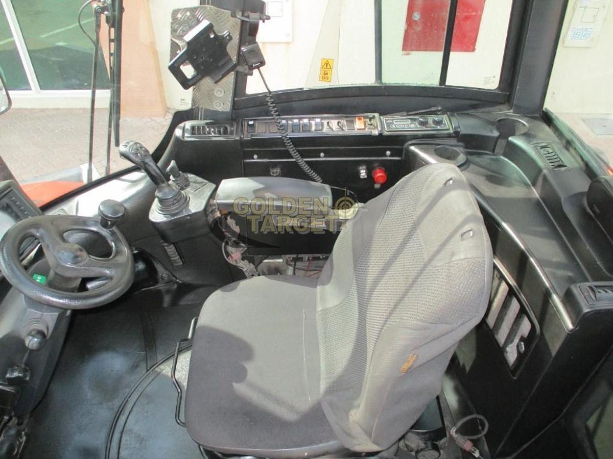 Used Linde H220 Container Handler Forklift 2011