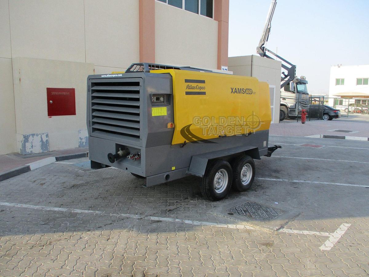 Used ATLAS COPCO XAMS 850 CD7 Air Compressor 2016