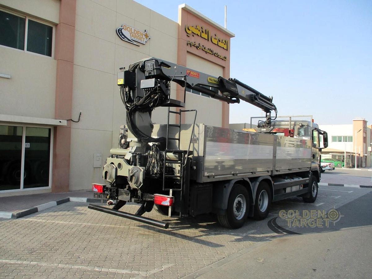 Used MAN TGS 26.480 6x2 PALFINGER PK18001L Block Crane 2012