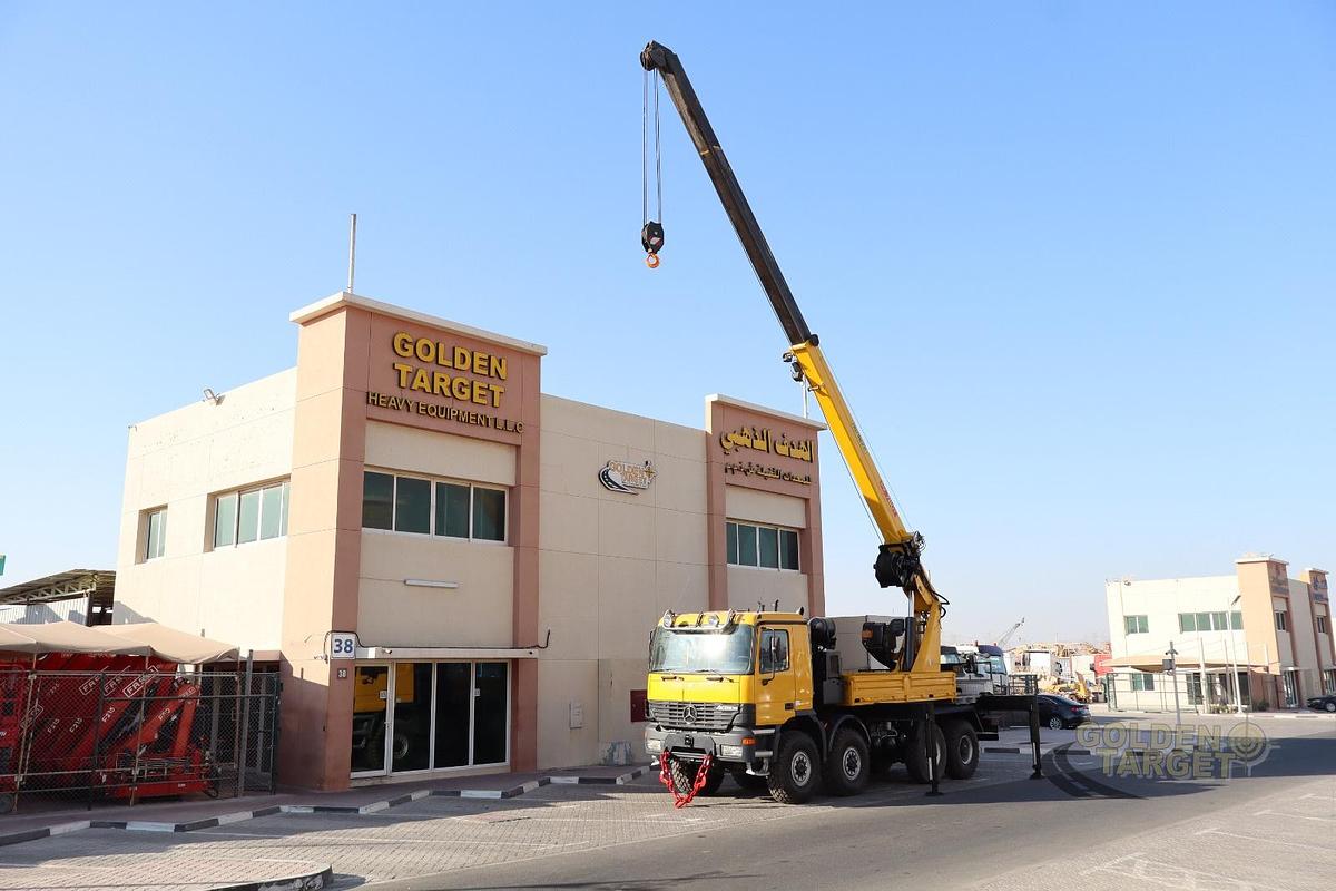 Used Mercedes Actros 4143 8x8 PALFINGER PK780T Crane 2002 