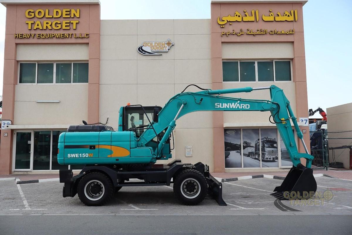Used SUNWARD SWE150W Wheel Excavator 2021