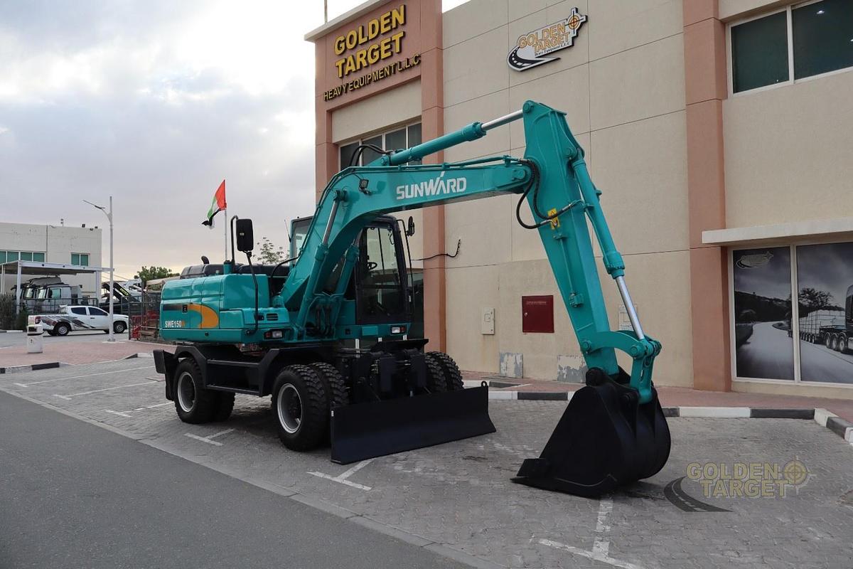 Used SUNWARD SWE150W Wheel Excavator 2021