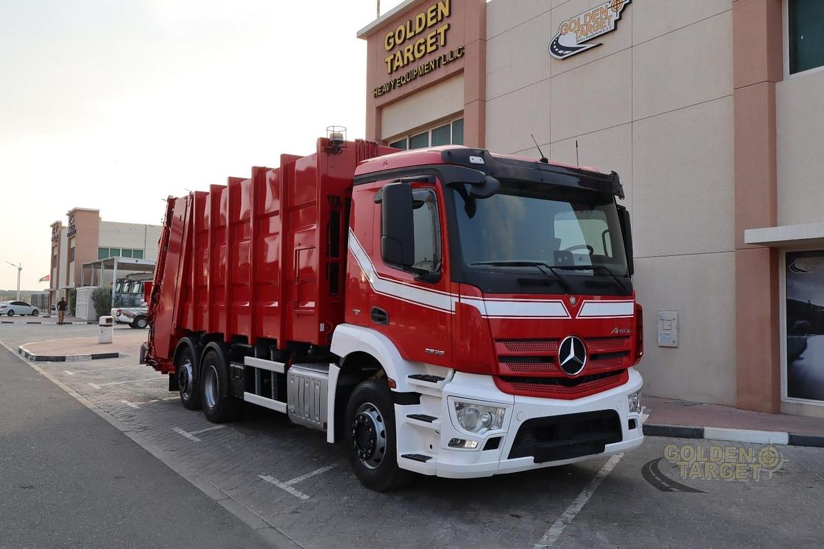 Used Mercedes Antos 2536 6x2 Garbage Truck 2016