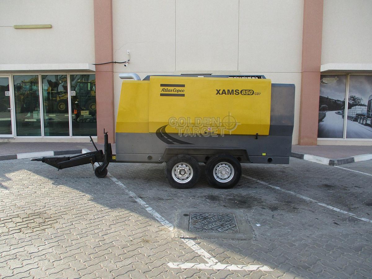 Used ATLAS COPCO XAMS 850 CD7 Air Compressor 2016