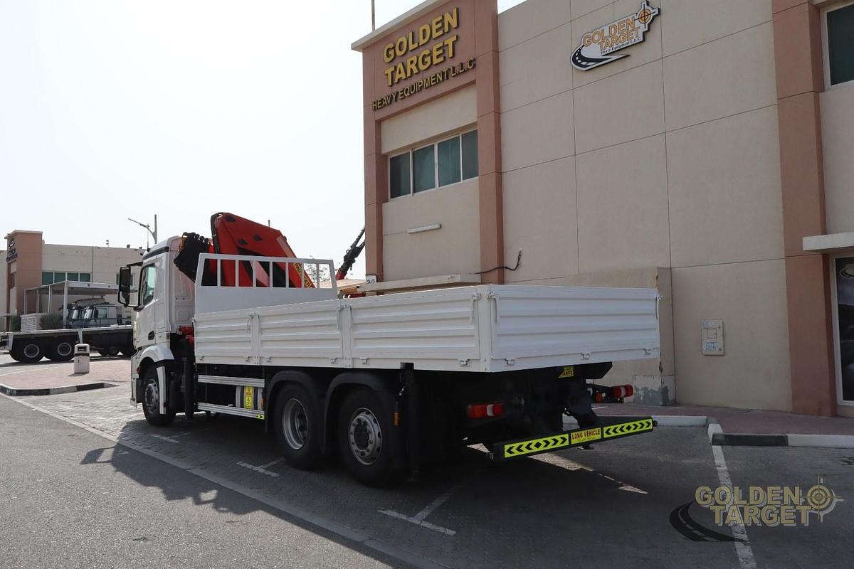 Used Mercedes Antos 2543 6x2 PALFINGER PK32080DF 2016