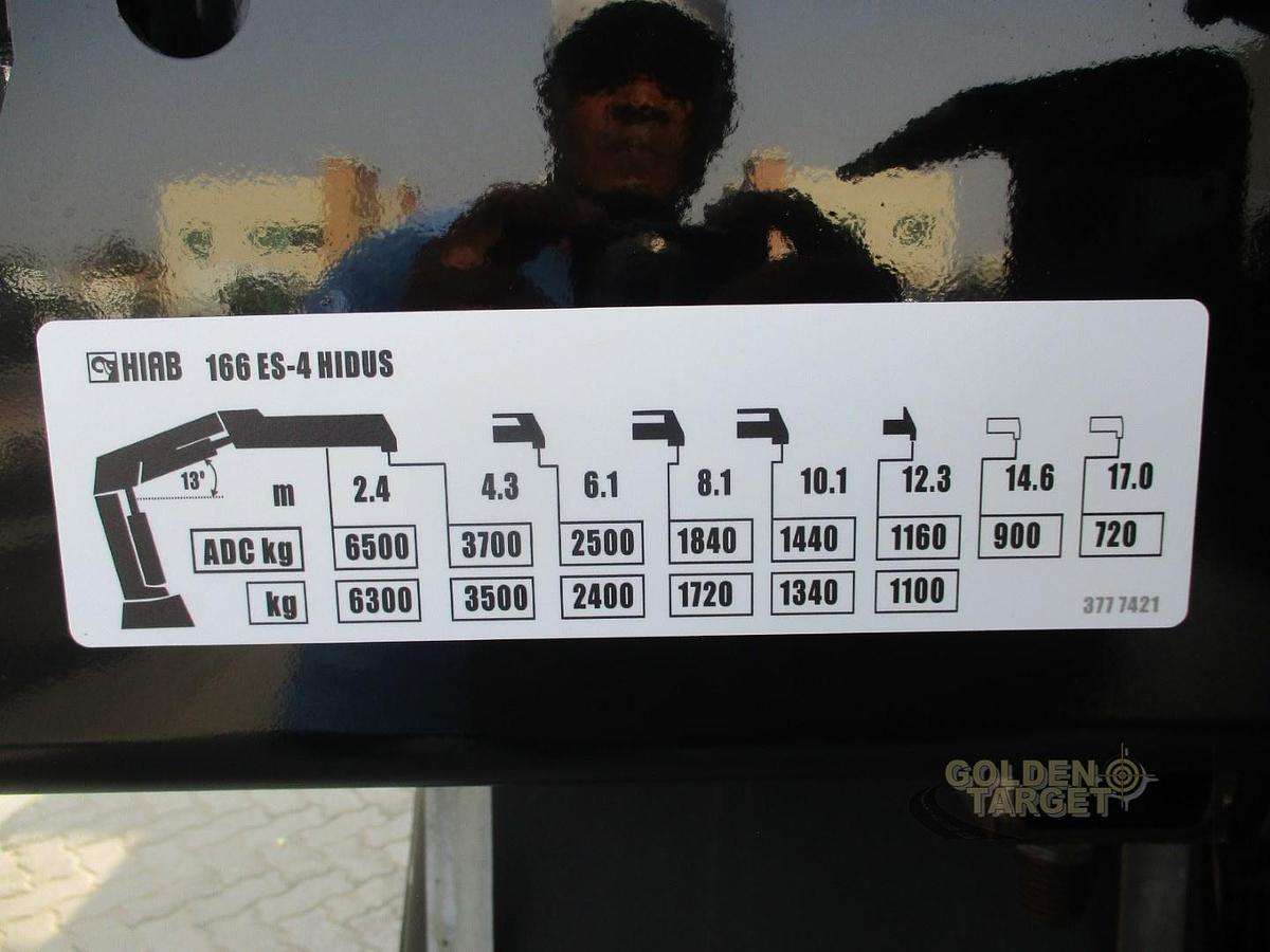 Used Mercedes Actros 2636 6x4 HIAB 166 Crane 2014