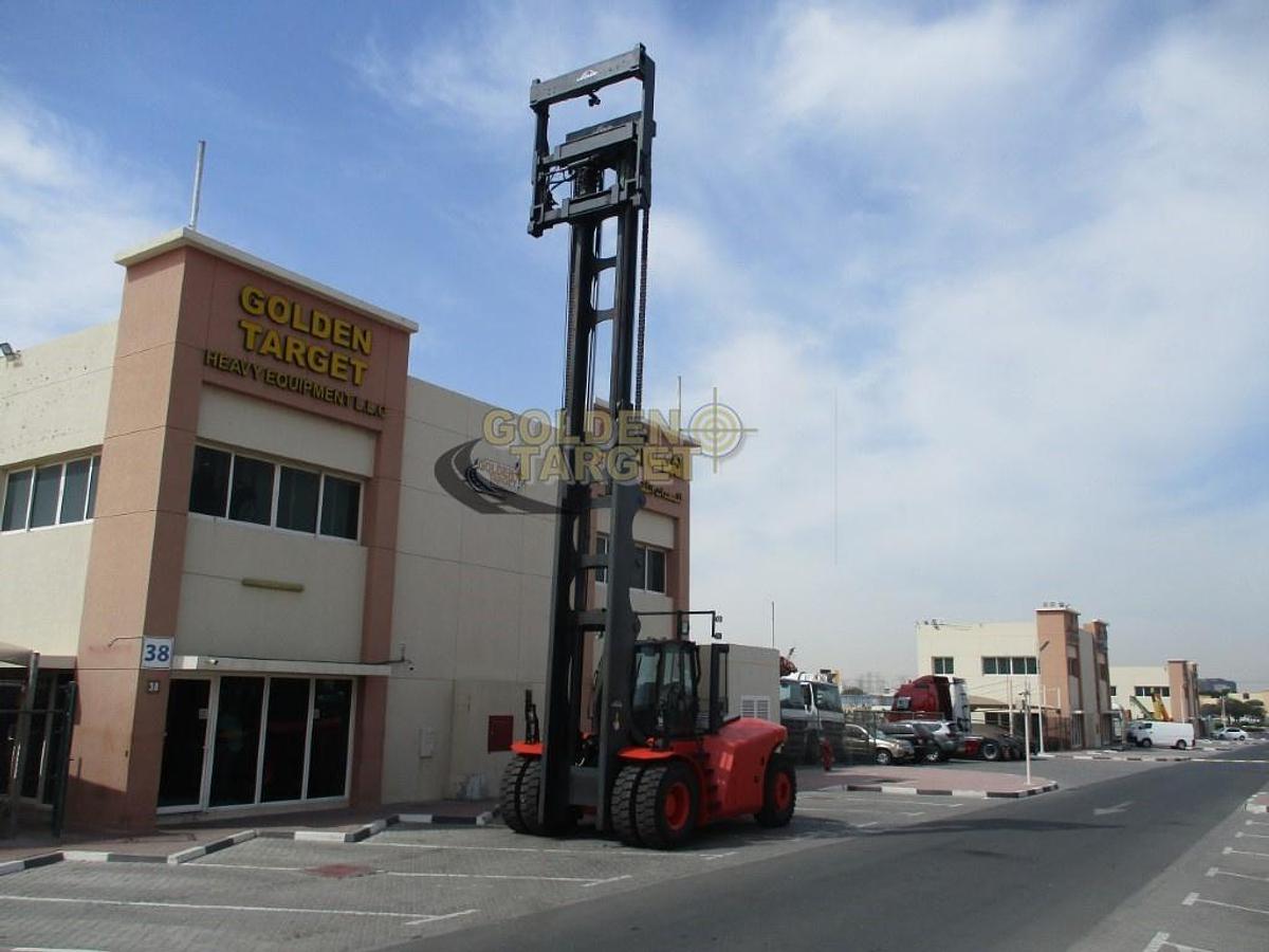 Used Linde H220 Container Handler Forklift 2011