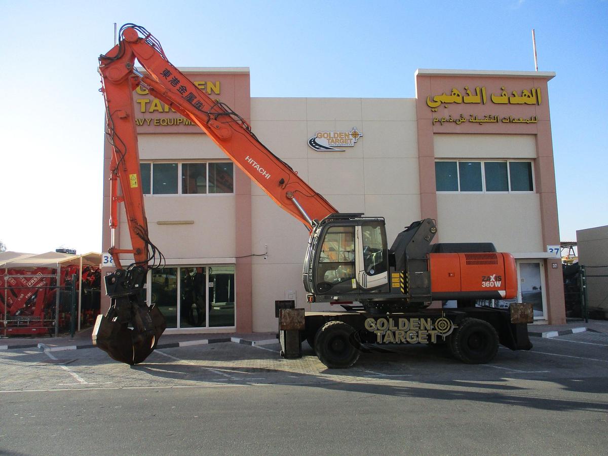 Used HITACHI ZX360W-3 Wheel Excavator 2017