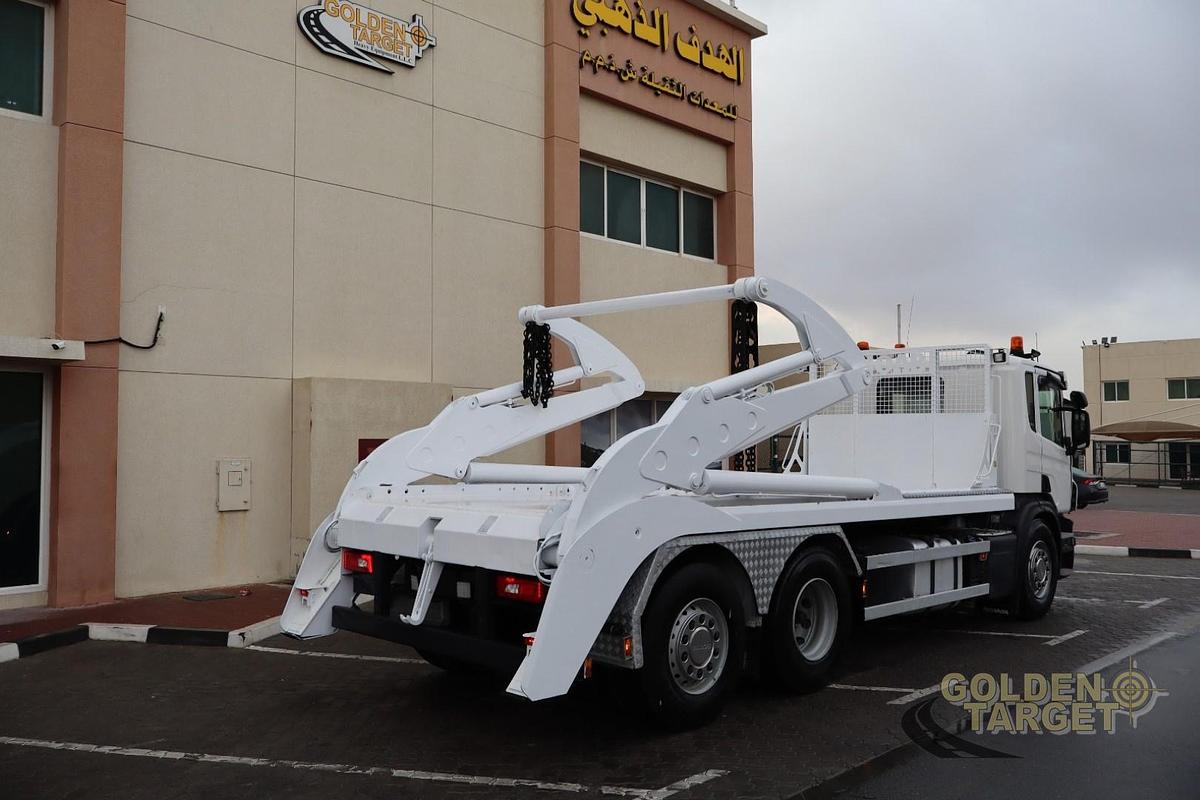 Used SCANIA P370 6x2 Double Skip Loader 2014