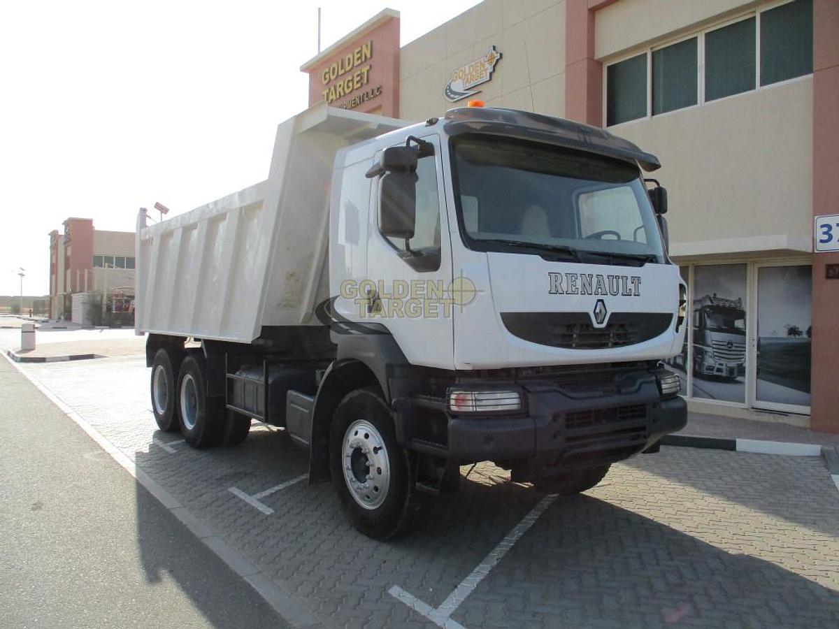 Used Renault Kerax 380 6x4 Tipper Truck 2012