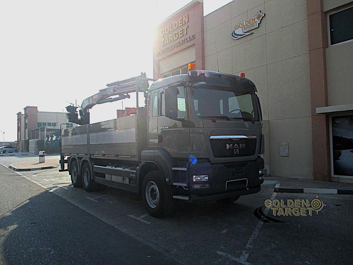 Used MAN TGS 26.480 6x2 PALFINGER PK18001L Block Crane 2012