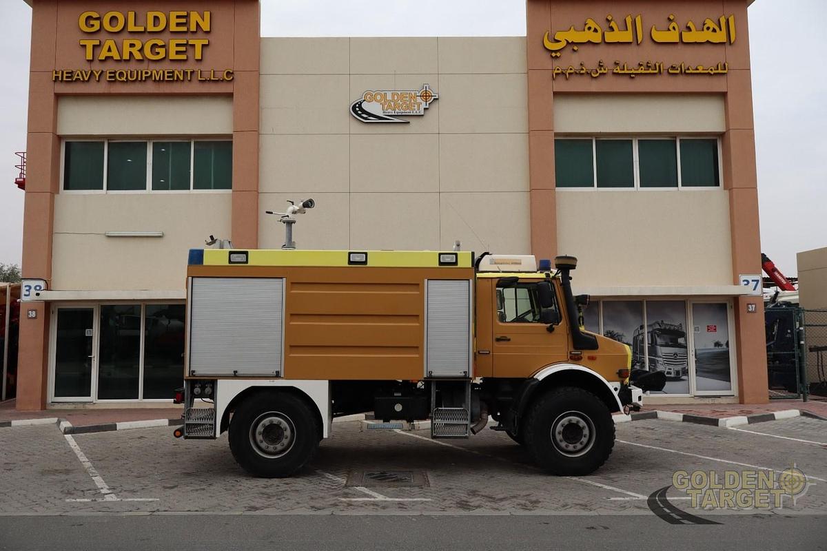Used Mercedes UNIMOG U5000 4x4 Fire Truck 2011