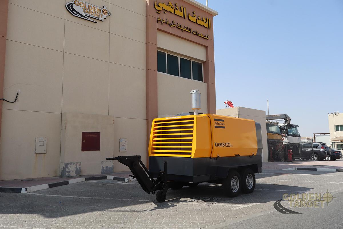 Used ATLAS COPCO XAMS 850 CD7 Air Compressor 2017