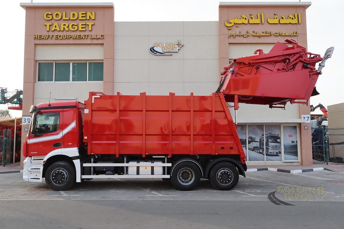 Used Mercedes Antos 2536 6x2 Garbage Truck 2016