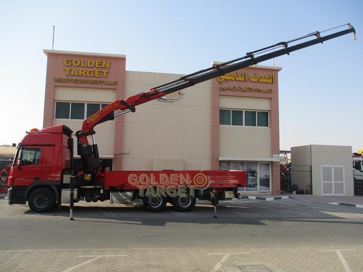 Used Mercedes Actros 2546 6x4 PALFINGER PK530002 Crane 2012