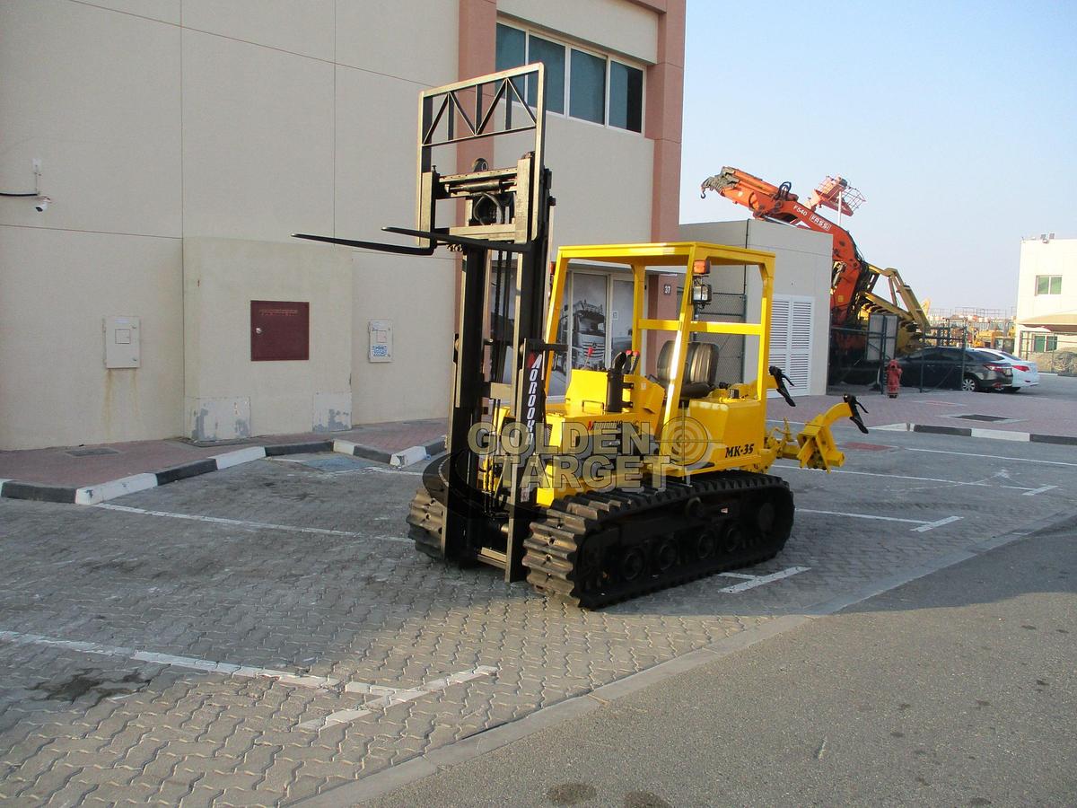Used MOROOKA MK35 Crawler Forklift 2006
