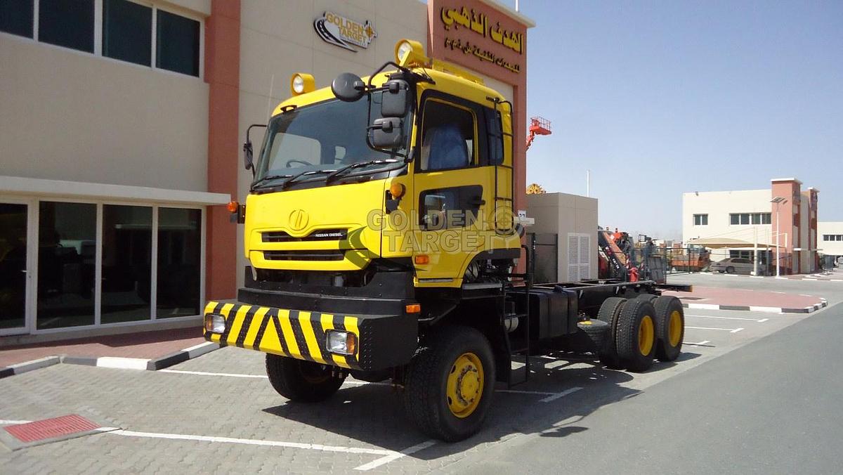 Used Nissan UD CZ4YL 6x6 Chassis 2009