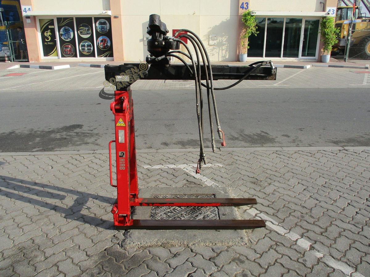 Used KINSHOFER KM401H-1500 Pallet Fork Clamp 2017